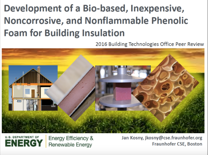 Phenolic Foam Insulation Revisited - GreenBuildingAdvisor